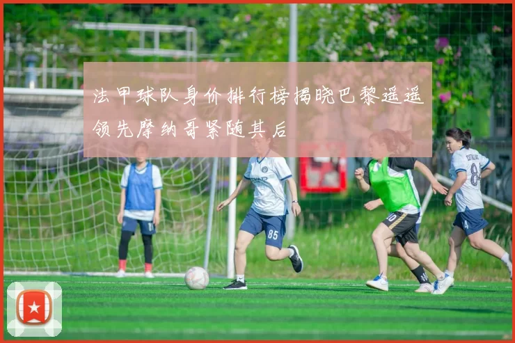 法甲球队身价排行榜揭晓巴黎遥遥领先摩纳哥紧随其后